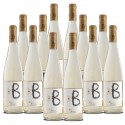 Pack Señorio de Bocos "VERDEJO".  Weißwein. 12 Weiße Flaschen 75 cl.