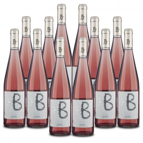 Pack Señorio de Bocos "ROSADO". Roséwein "Tempranillo". 12 Flaschen 75cl.