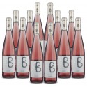 Pack Señorio de Bocos "ROSADO". Roséwein "Tempranillo". 12 Flaschen 75cl.