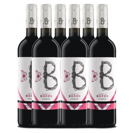 Pack Señorio de Bocos "CRIANZA". Red wine 'Tempranillo'. 6 Bottles of 75 cl.
