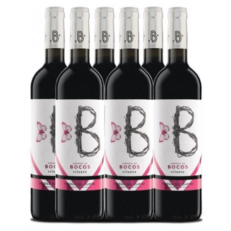 Pack Señorio de Bocos "CRIANZA". Rouge 'Tempranillo'. 6 Bouteille de 75 cl.