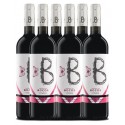 Pack Señorio de Bocos "CRIANZA". Rotwein 'Tempranillo'. 6 Flasche 75 cl.