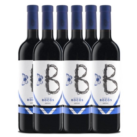 Pack "AUTOR DE BOCOS". Red wine 'Tempranillo'. 6 Bottles of 75 cl.