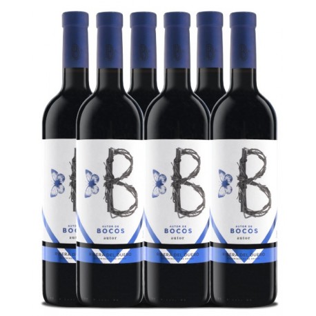 Pack "AUTOR DE BOCOS". Rouge 'Tempranillo'. 6 Bouteilles de 75 cl.